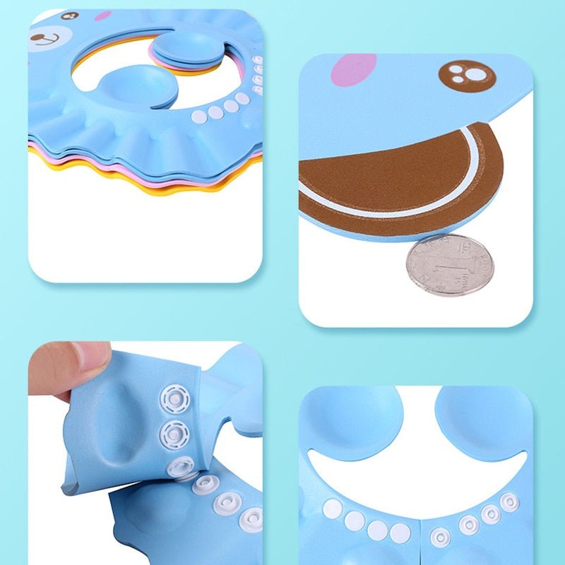 ShampooShower™ Bouclier de tête pour douche bébé. - Club bébé - maman
