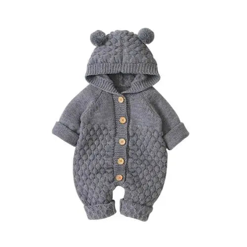 RomperHood ™ | Barboteuse à capuche - Club bébé - maman