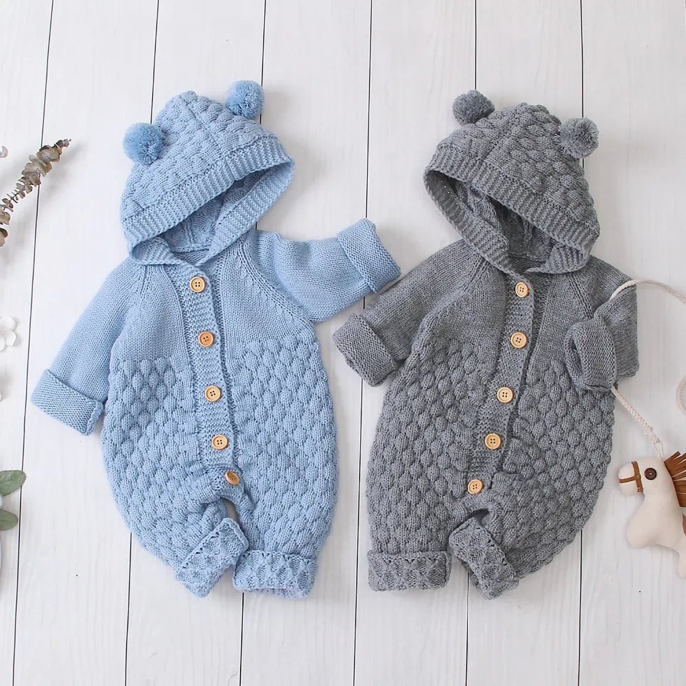 RomperHood ™ | Barboteuse à capuche - Club bébé - maman