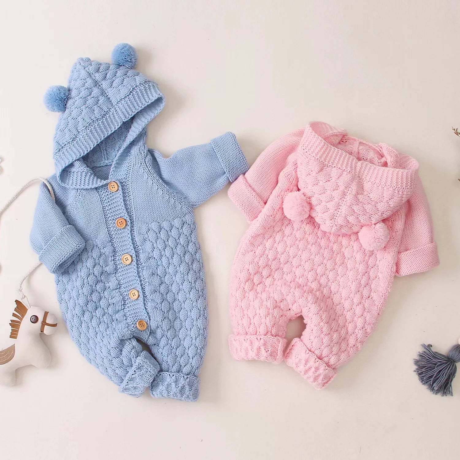 RomperHood ™ | Barboteuse à capuche - Club bébé - maman